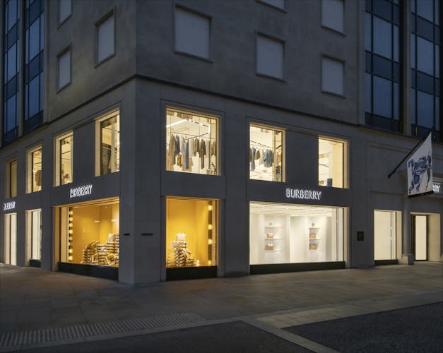 Burberry bursts back onto New Bond Street with new global flagship