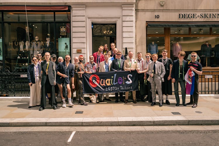 Meet the Quailors, Savile Row’s first group for LGBTQ+ tailors and their allies