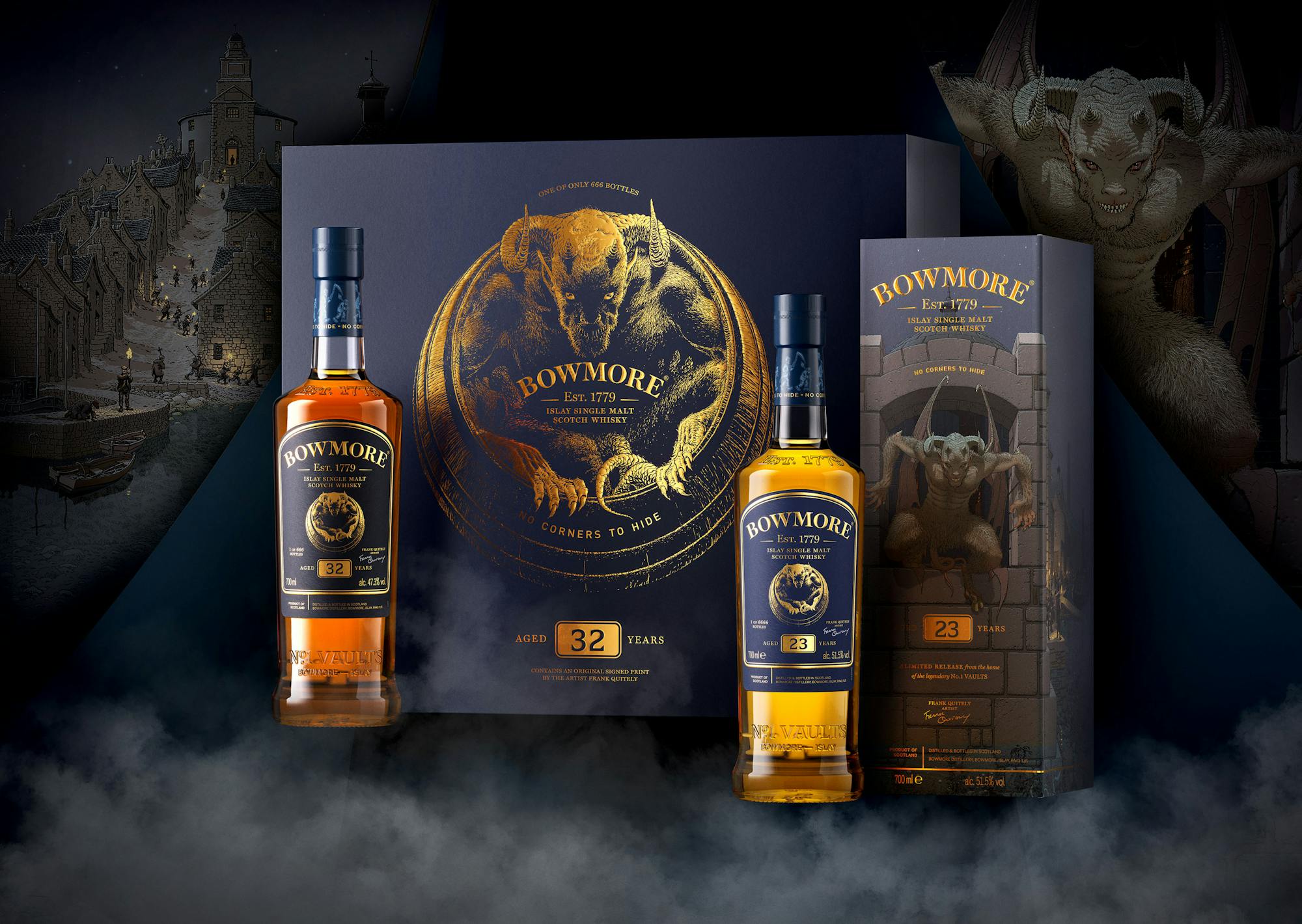 Member News Legends Reimagined. Introducing Bowmore: No Corners to Hide 