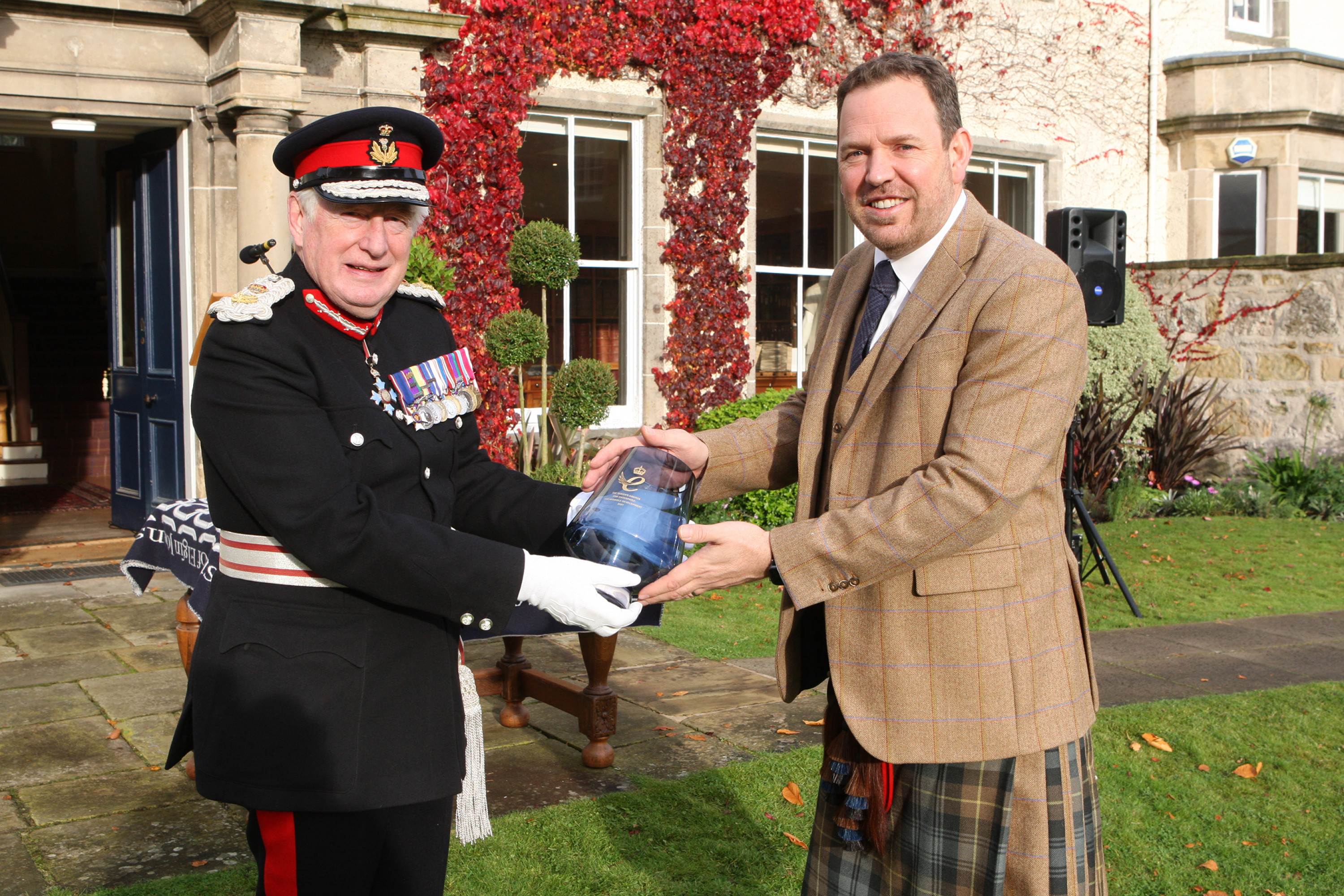 Sustainability Stories | Johnstons of Elgin presented with Queen's