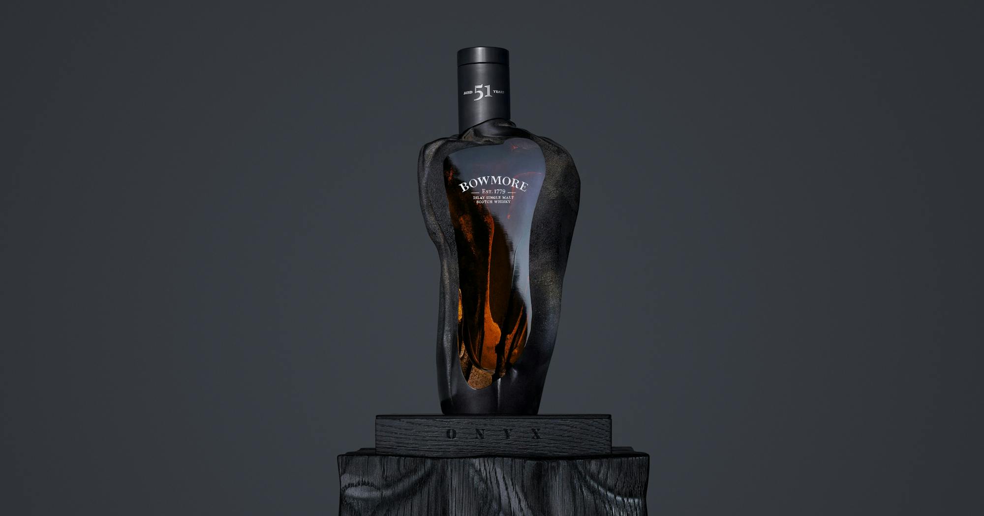 Member News One-off Bowmore whisky art piece sells for a record £400k 