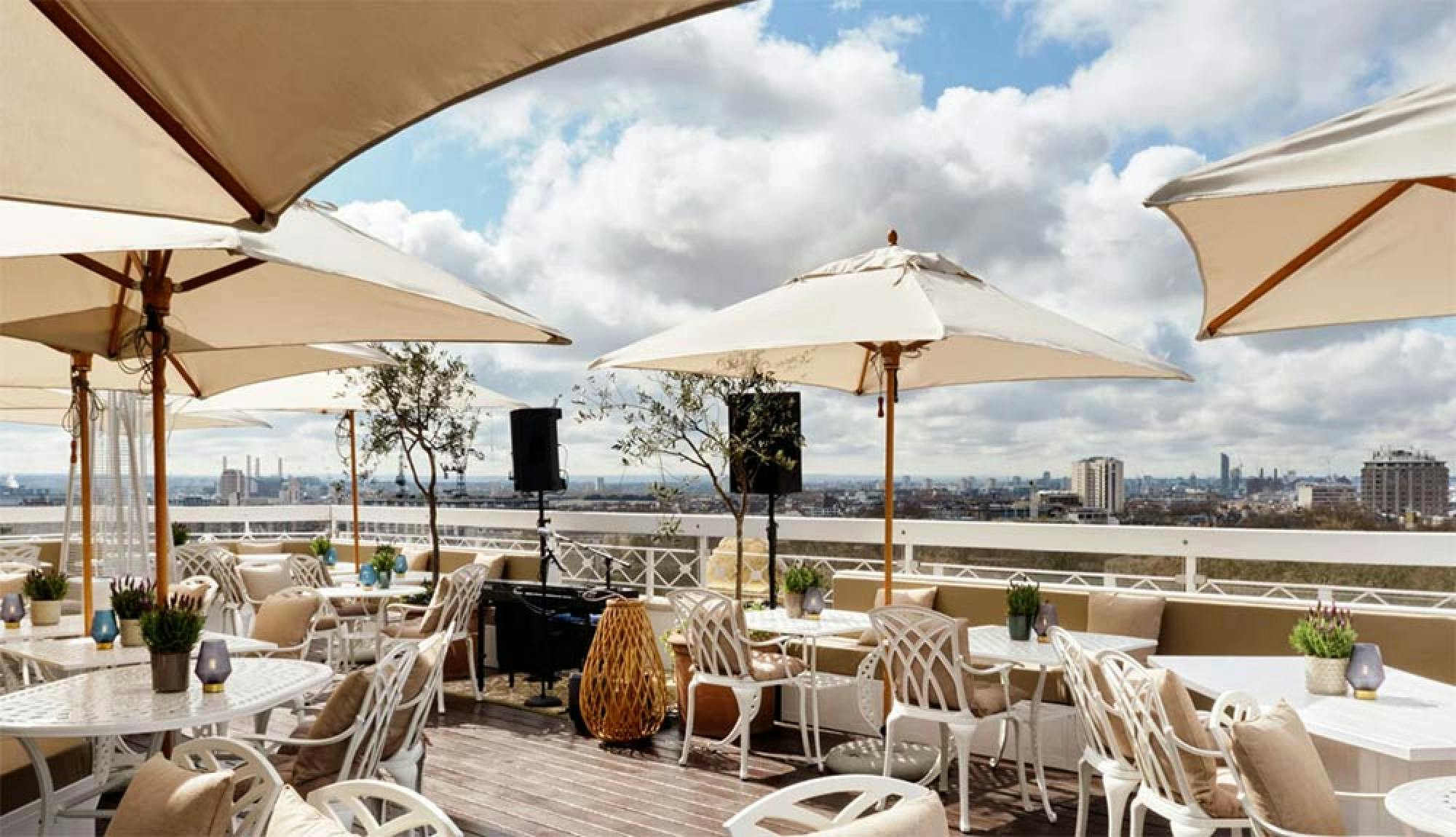 Member News Polo Lounge at The Dorchester Rooftop 