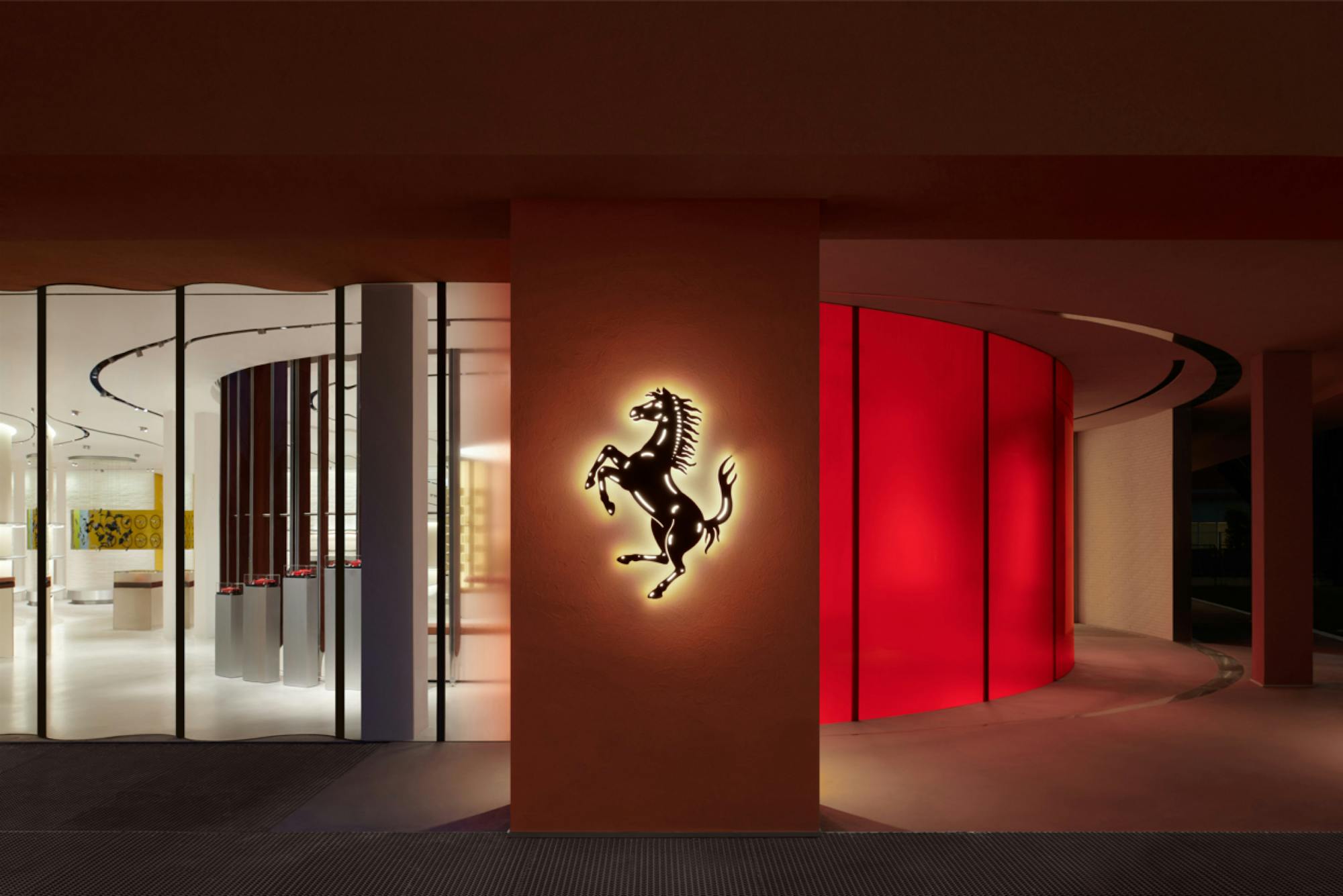 Member News Sybarite designs the first Ferrari retail experience in Maranello, Italy 