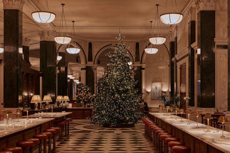 The Ned's 22-foot Christmas Tree