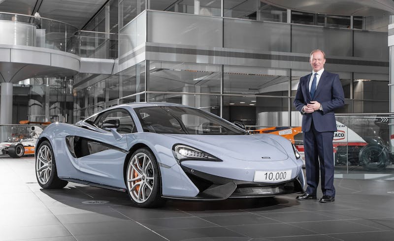 Regent's University London Professorship | An interview with Mike Flewitt, CEO of McLaren Automotive