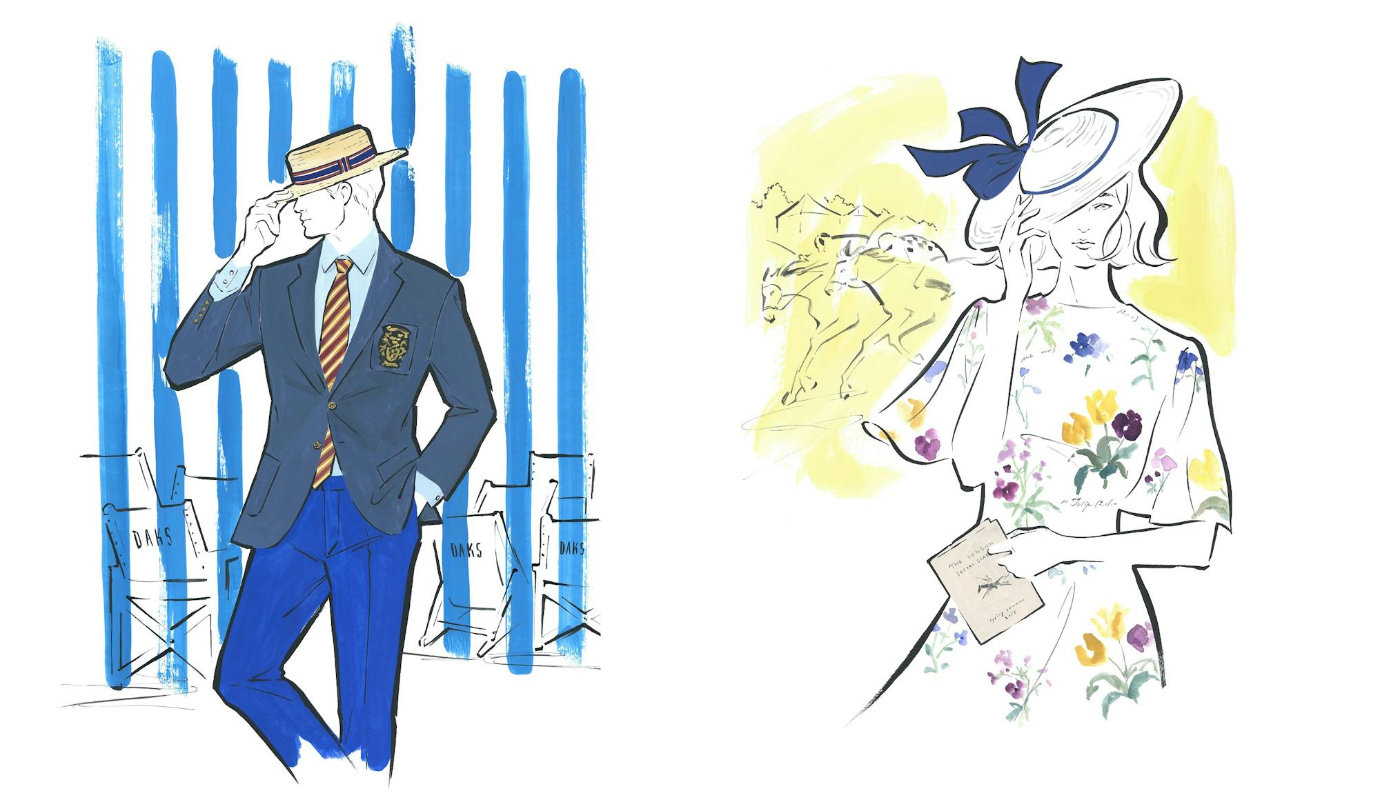 Royal Ascot  Dressing and Drinking with DAKS and Chapel Down 