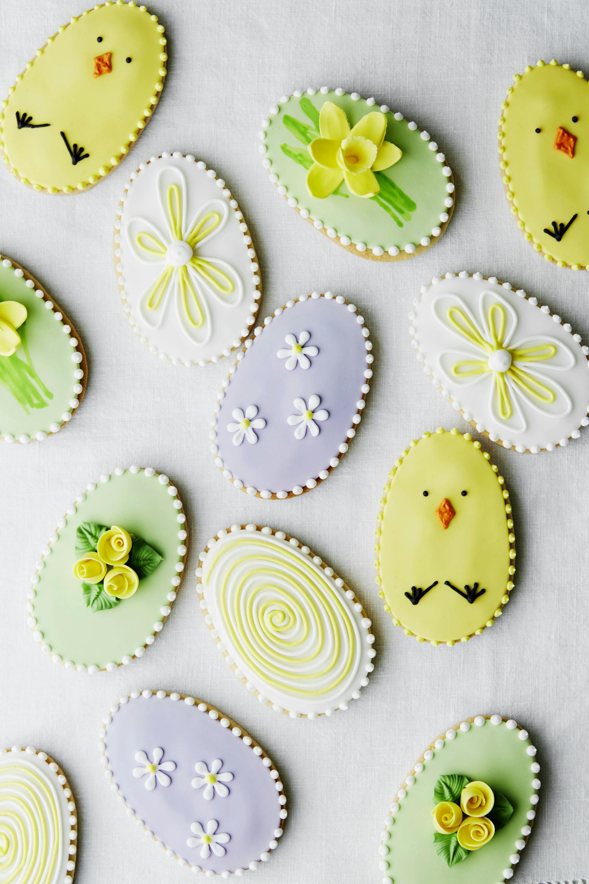 Easter R & R | Hand-Decorated Easter Biscuits, a recipe by Mich Turner MBE